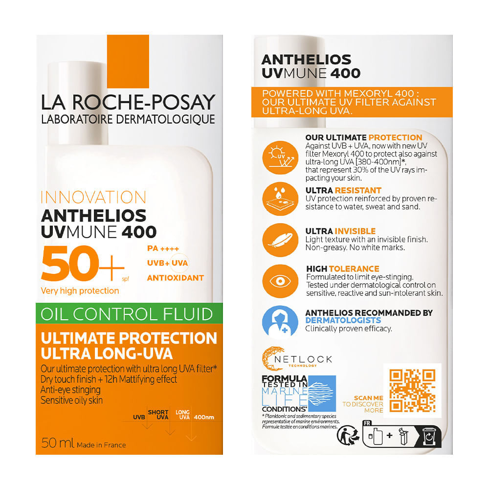 ANTHELIOS UVMUNE 400 OIL CONTROL FLUIDO SPF50+