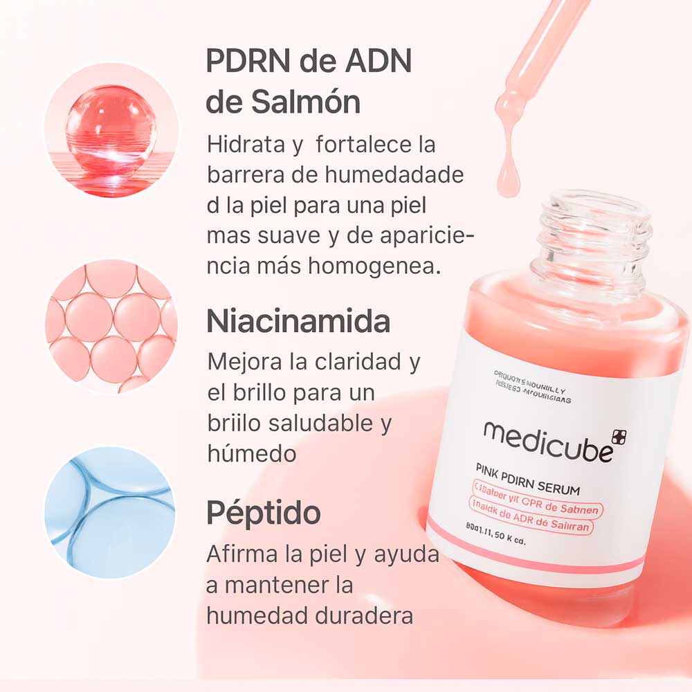 Medicube Salmon DNA PDRN Pink Peptide Serum