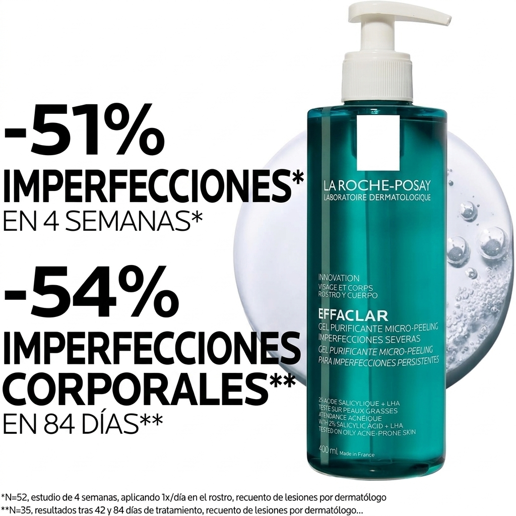 Dúo La Roche-Posay Anthelios Oil Control UVMune 400 + Effaclar Gel Purificante