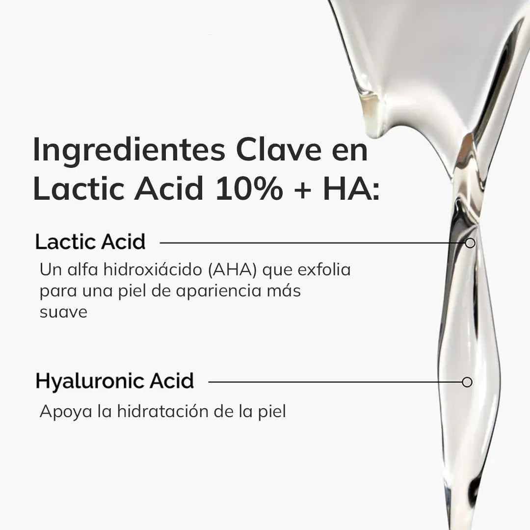 The Ordinary Lactic acid 10% + ha 2% superficial peeling formulation 30ml