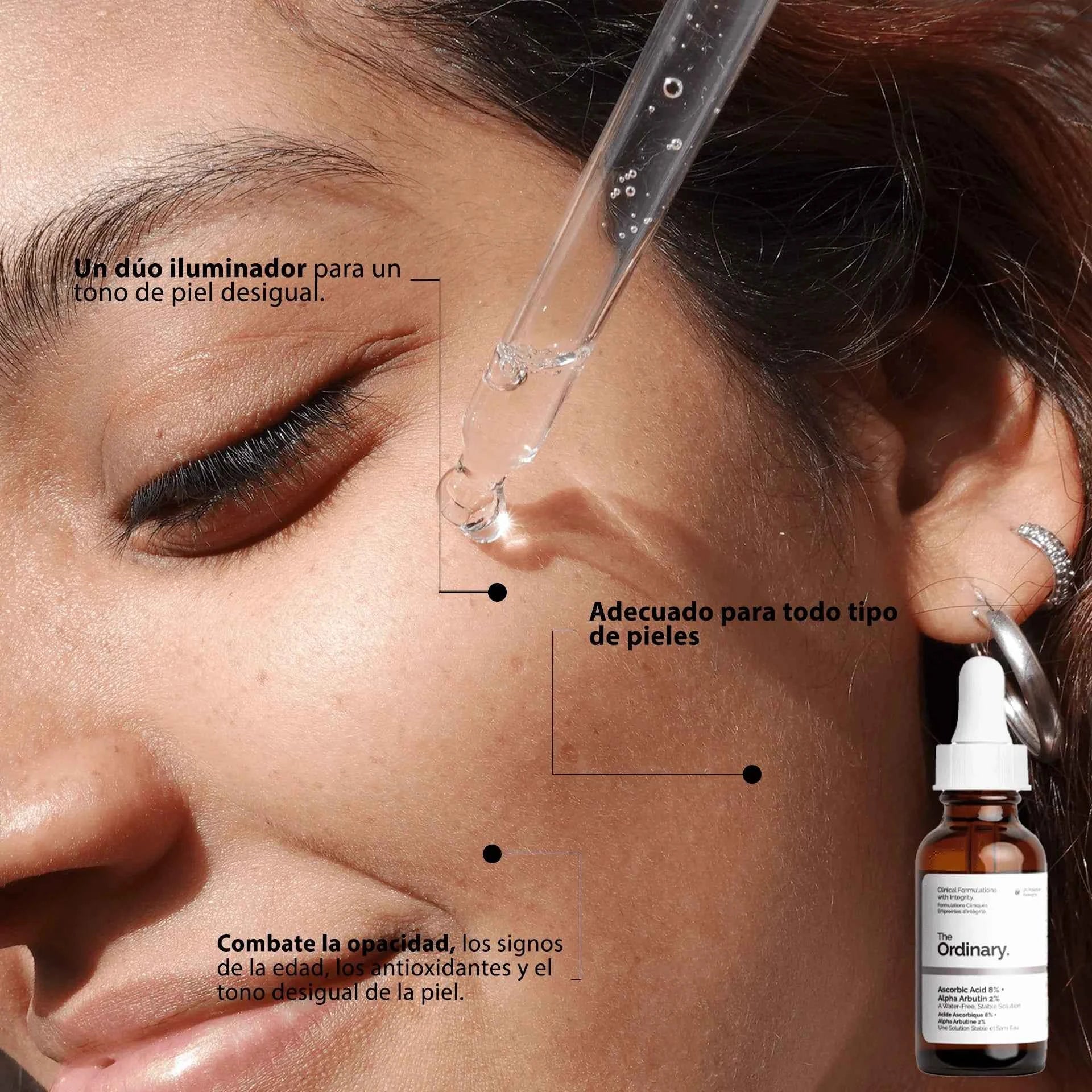 The Ordinary Serum Vitamina C Ascorbic Acid 8% Alpha Arbutin 2% 30ml